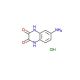 6-Amino-1,4-dihydro-quinoxaline-2,3-dione hydrochloride (CAS 115049-73-5) - chemical structure image