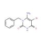 6-Amino-1-benzyl-5-bromouracil (CAS 72816-87-6) - chemical structure image
