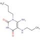 6-Amino-1-butyl-5-propylamino-1H-pyrimidine-2,4-dione - chemical structure image