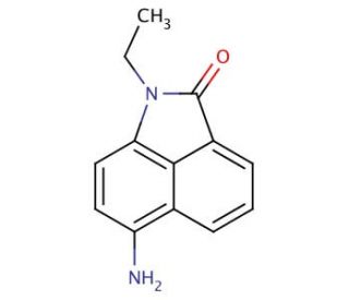 6-Amino-1-ethyl-1H-benzo[cd]indol-2-one - chemical structure image