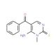(6-Amino-1-methyl-2-thioxo-1,2-dihydro-5-pyrimidinyl)(phenyl)methanone - chemical structure image
