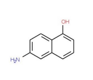 6-Amino-1-naphthol (CAS 23894-12-4) - chemical structure image