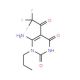6-amino-1-propyl-5-(trifluoroacetyl)pyrimidine-2,4(1H,3H)-dione - chemical structure image