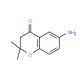 6-Amino-2,2-dimethyl-chroman-4-one (CAS 186774-62-9) - chemical structure image