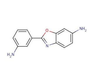 6-Amino-2-(3-aminophenyl)benzoxazole (CAS 313502-13-5) - chemical structure image