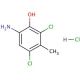 6-Amino-2,4-dichloro-3-methylphenol hydrochloride (CAS 39549-31-0) - chemical structure image