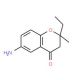 6-Amino-2-ethyl-2-methyl-chroman-4-one (CAS 886363-56-0) - chemical structure image