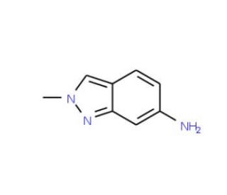 6-Amino-2-methyl-2H-indazole (CAS 50593-30-1) - chemical structure image
