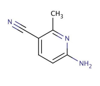 6-Amino-2-methylpyridine-3-carbonitrile (CAS 183428-90-2) - chemical structure image