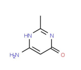 6-amino-2-methylpyrimidin-4(3H)-one (CAS 767-16-8) - chemical structure image