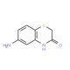 6-amino-2H-1,4-benzothiazin-3(4H)-one (CAS 21762-78-7) - chemical structure image