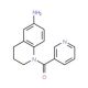 (6-Amino-3,4-dihydro-2H-quinolin-1-yl)-pyridin-3-yl-methanone - chemical structure image