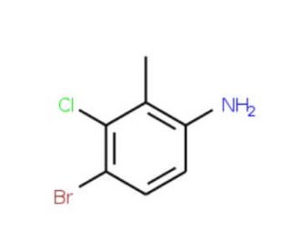6-Amino-3-bromo-2-chlorotoluene (CAS 627531-47-9) - chemical structure image