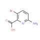 6-Amino-3-bromopicolinic acid (CAS 1033201-61-4) - chemical structure image
