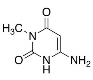 6-Amino-3-methyluracil (CAS 21236-97-5) - chemical structure image