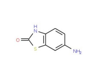 6-Amino-3H-benzothiazol-2-one (CAS 56354-98-4) - chemical structure image