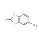6-Amino-3H-benzothiazol-2-one (CAS 56354-98-4) - chemical structure image
