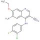 6-Amino-4-(3-chloro-4-fluoroanilino)-3-cyano-7-ethyloxyquinoline - chemical structure image