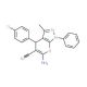 6-Amino-4-(4-chloro-phenyl)-3-methyl-1-phenyl-1,4-dihydro-pyrano[2,3-c]pyrazole-5-carbonitrile (CAS 76973-35-8) - chemical st