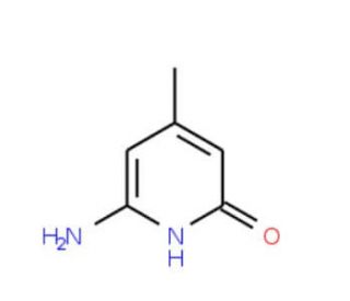 6-amino-4-methylpyridin-2(1H)-one (CAS 51564-93-3) - chemical structure image