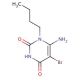 6-Amino-5-bromo-1-butyl-1H-pyrimidine-2,4-dione - chemical structure image