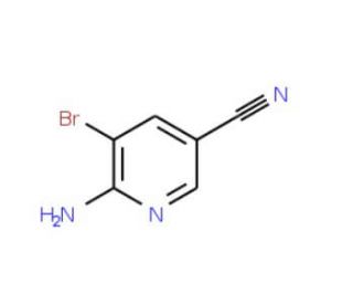 6-Amino-5-bromonicotinonitrile (CAS 477871-32-2) - chemical structure image