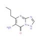 6-Amino-5-propyl-[1,2,4]triazolo[1,5-a]-pyrimidin-7-ol - chemical structure image