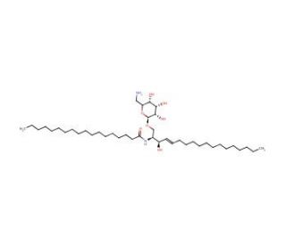 6-Amino-6-deoxy &alpha;-Galactosyl-C18-ceramide - chemical structure image
