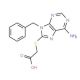 [(6-Amino-9-benzyl-9H-purin-8-yl)thio]acetic acid - chemical structure image