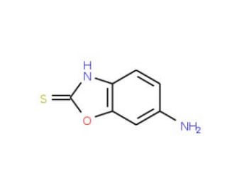 6-Amino-benzooxazole-2-thiol (CAS 4694-92-2) - chemical structure image