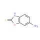 6-Amino-benzooxazole-2-thiol (CAS 4694-92-2) - chemical structure image