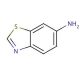 6-Aminobenzothiazole (CAS 533-30-2) - chemical structure image