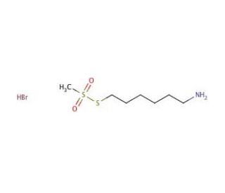 6-Aminohexyl Methanthiosulfonate Hydrobromide (CAS 1216618-83-5) - chemical structure image