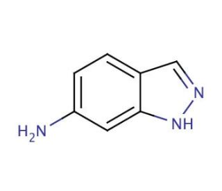 6-Aminoindazole (CAS 6967-12-0) - chemical structure image