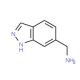 6-aminomethyl-1H-indazole (CAS 710943-26-3) - chemical structure image
