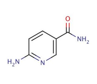 6-Aminonicotinamide (CAS 329-89-5) - chemical structure image