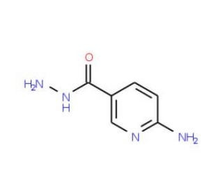 6-Aminonicotinohydrazide (CAS 42596-56-5) - chemical structure image