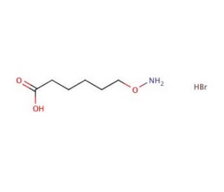 6-Aminooxy-hexanoic acid; hydrobromide (CAS 448954-98-1) - chemical structure image