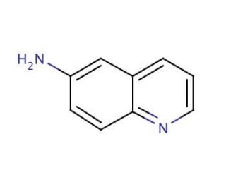 6-Aminoquinoline (CAS 580-15-4) - chemical structure image