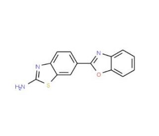 6-Benzooxazol-2-yl-benzothiazol-2-ylamine - chemical structure image
