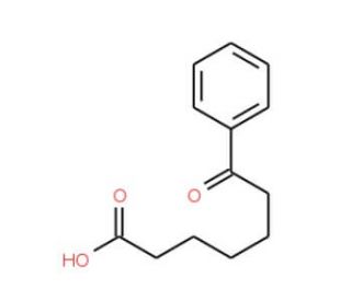 6-Benzoylhexanoic acid (CAS 7472-43-7) - chemical structure image