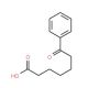 6-Benzoylhexanoic acid (CAS 7472-43-7) - chemical structure image