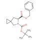 6-benzyl 5-tert-butyl (6S)-5-azaspiro[2.4]heptane-5,6-dicarboxylate - chemical structure image