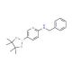 6-(Benzylamino)pyridine-3-boronic acid pinacol ester (CAS 1073354-27-4) - chemical structure image