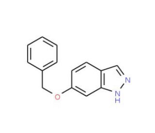 6-Benzyloxy-1H-indazole (CAS 874668-62-9) - chemical structure image