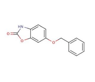6-Benzyloxy-2-benzoxazolinone (CAS 158822-84-5) - chemical structure image