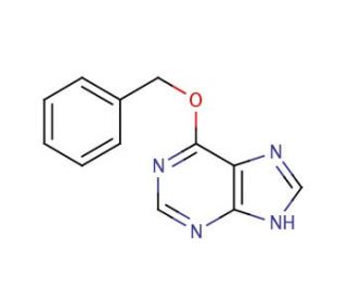 6-Benzyloxypurine (CAS 57500-07-9) - chemical structure image