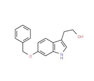 6-Benzyloxytryptophol (CAS 682802-83-1) - chemical structure image