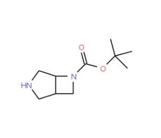 6-Boc-3,6-Diazabicyclo[3.2.0]heptane (CAS 122848-57-1) - chemical structure image