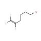 6-Bromo-1,1,2-trifluorohex-1-ene (CAS 126828-29-3) - chemical structure image
